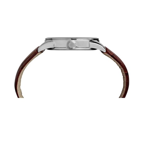 Timex Easy Reader 38mm Leather Strap Watch - Picture 3 of 14